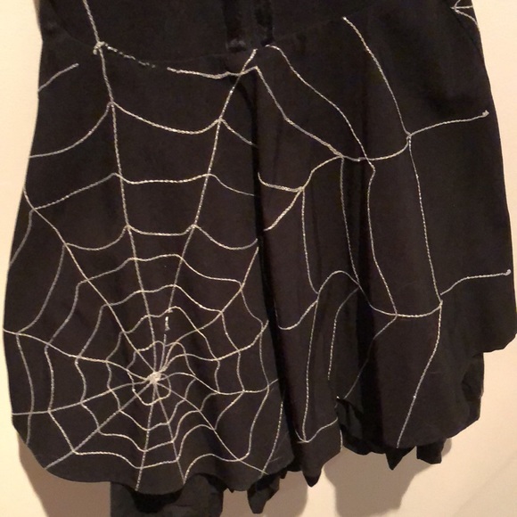 Spooky spiderweb fit and flair dress - Picture 2 of 9
